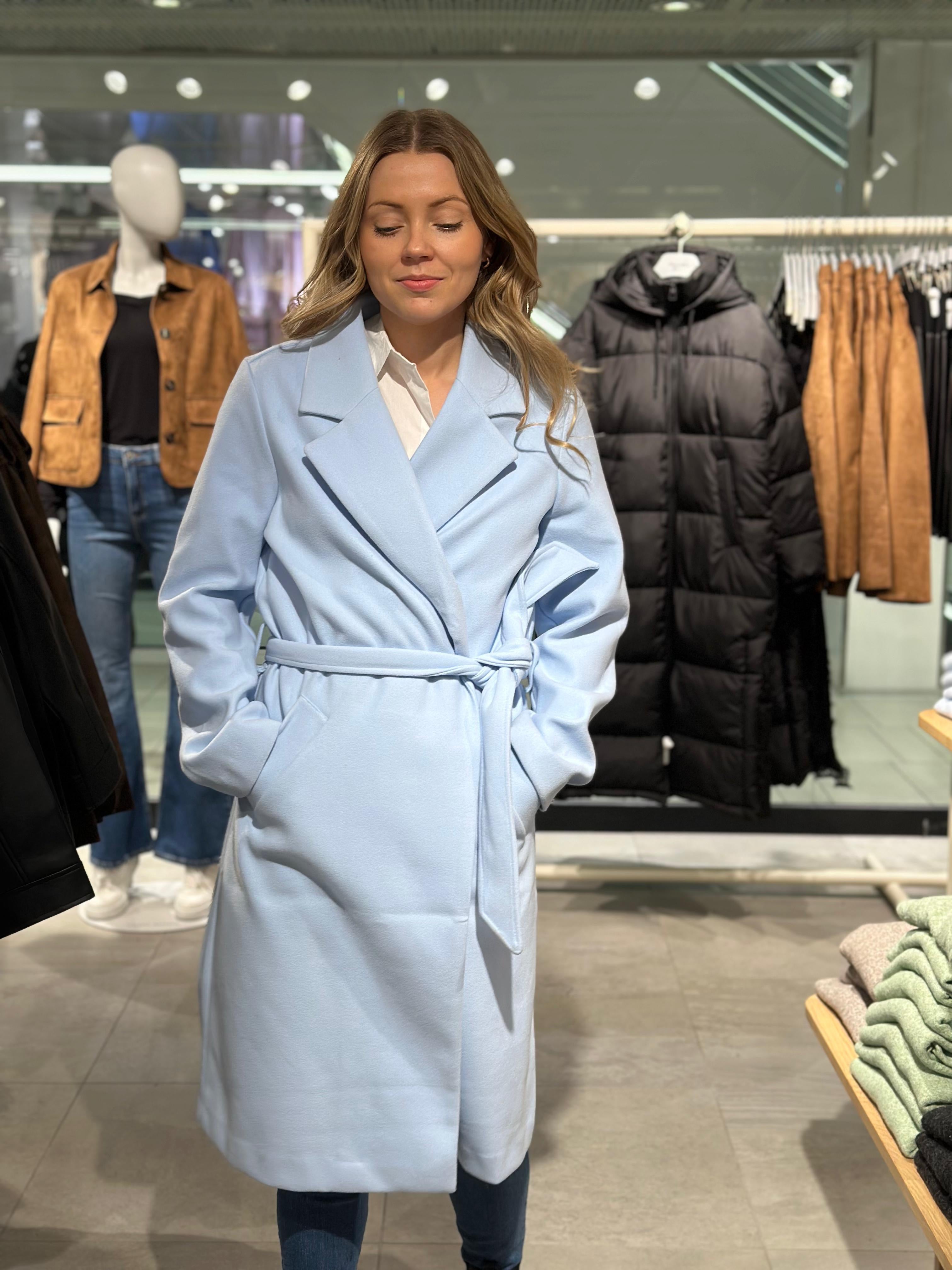 VMFORTUNEAYA Coat - Cashmere Blue